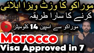 Morocco Visit Visa for Pakistani 2024  Morocco to Spain Dunkey  Morocco Tourist Visa  14 KM Spain [upl. by Damiani3]