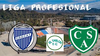 GODOY CRUZ  SARMIENTO EN VIVO LIGA PROFESIONAL [upl. by Etnovaj]