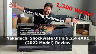 Upgraded Nakamichi Shockwafe Ultra 924 Ultra eARC 2022 Flagship Model 1300 Watts [upl. by Linneman]