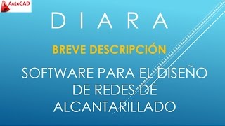 Programa para diseño de Alcantarillado en AutoCAD Parte 12 [upl. by Neerehs]