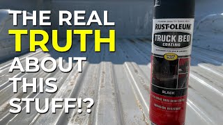 Rustoleum Truck Bed Coating Review [upl. by Reyam]