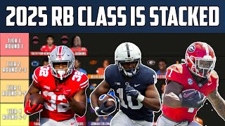 Top 2025 NFL Running Back Tiers  CLASS IS STACKED [upl. by Arly]