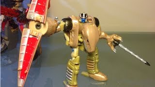 Beast Wars Dinobot Custom Transformers Review [upl. by Nairb754]