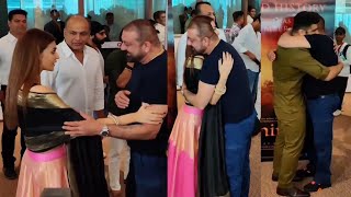 Sanjay Dutt Hug Kriti Sanon And Arjun Kapoor At Panipat Trailer Preview [upl. by Shannen]