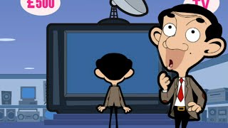 Beans New FlatScreen TV  Mr Bean Animated  Full Episode Compilation  Mr Bean World [upl. by Ruzich]