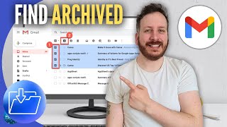 How To Find Archived Emails In Gmail [upl. by Seif]