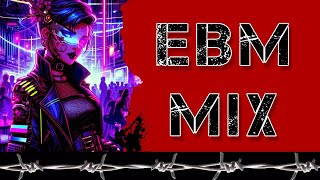 EBM DARK DANCE CYBERPUNK MIX  120 BPM  MARTYR [upl. by Enyrb]