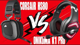 New Corsair hs80 mic test [upl. by Neladgam]