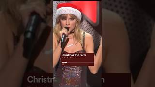 Christmas tree farm lyric edit II taylorswiftblowupswiftiesshorts [upl. by Wheeler]