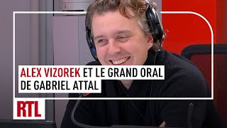 Alex Vizorek et le grand oral de Gabriel Attal [upl. by Ierdna]