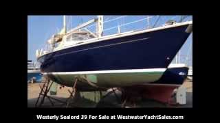 Westerly Sealord 39 yacht for sale at Westwater Yacht Sales [upl. by Chouest]