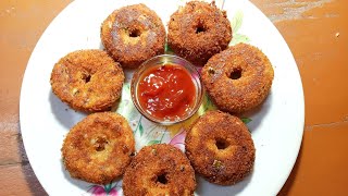 Crispy Paneer Donut Recipe  Easy And Crispy Snacks Recipe [upl. by Shepperd]