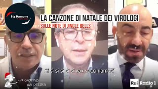 📢 Il CORO DEI VIROLOGI che cantano quotSì sì vaxquot sulle note di JINGLE BELLS [upl. by Nova736]