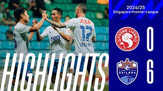 HIGHLIGHTS Young Lions vs Lion City Sailors  An Emphatic Win [upl. by Ymor]