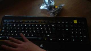 Logitech K800 Wireless Backlight Keyboard Unboxing and Review [upl. by Noma372]