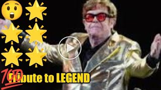 Elton John performs Pinball Wizard at Glastonbury Festival 2023 A tribute to LEGEND Elton John [upl. by Ellecrag]