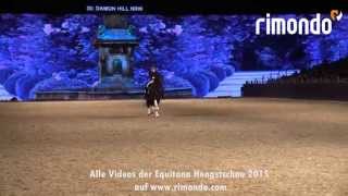 Damon Hill amp Jil Becks auf der Equitana Hengstschau 2015 [upl. by Torrin162]