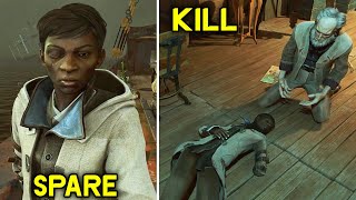 Dishonored 2  Kill VS Spare Billie Lurk All Choices [upl. by Siramad541]