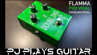 Flamma FV02 Vocal Doubling Pedal [upl. by Rora139]