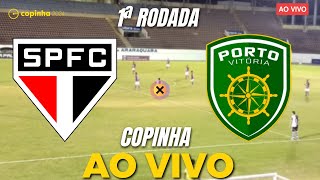 SÃO PAULO X PORTO VITÓRIAES  AO VIVO  COPINHA 2024  COPA SÃO PAULO DE FUTEBOL JÚNIOR AO VIVO [upl. by Aicinod]