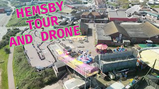 HEMSBY Great Yarmouth with Drone Views April 2024 travel [upl. by Navi]