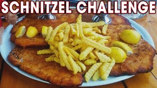 Massive Schnitzel Record Challenge in Germany [upl. by Wachtel]