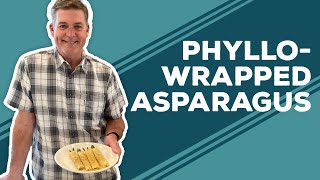 Love amp Best Dishes PhylloWrapped Asparagus Recipe  Easy Side Dishes [upl. by Ahcurb9]