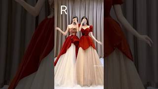 Choose your name first letter and see your gown with your sister 🥰trending ytshort shorts [upl. by Alyk]