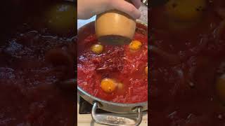 Shakshuka shorts fyp viral cooking food chef recipe trending [upl. by Enelram]