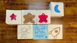 Crunchy Fresh Gym Chalk Crush ASMR  Space Theme 🤩 [upl. by Jilli947]