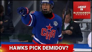 Should Chicago Blackhawks Pick Ivan Demidov 2nd Overall  Nick Folignos 202324 Report Card [upl. by Turro]