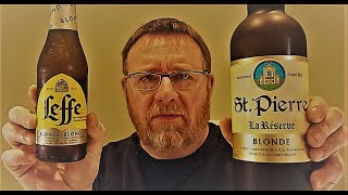 Leffe Blonde Vs St Pierre Blonde Aldi Review [upl. by Cleo]