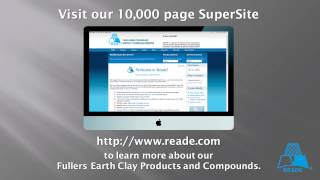 Fullers Earth Clay  Attapulgite  Montmorillonite Powder from Reade [upl. by Lea]