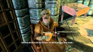 105 The Elder Scrolls V Skyrim  Elder Knowledge Cont College Of Winterhold [upl. by Agni]