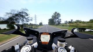 KTM 1190 RC8 R 2014 TOP SPEED  RIDE 4 [upl. by Royden750]