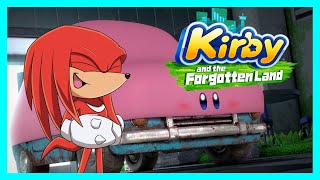 I LOVE HIM  Knuckles plays Kirby and the Forgotten Land Demo [upl. by Rramahs]