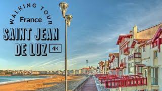 🇫🇷 Saint Jean de Luz  France Walking Tour 4K UHD 60fps [upl. by Llevel739]