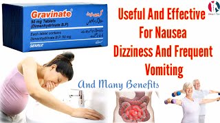 Gravinate tablet uses in urdu  Dimenhydrinate tablet  How to use gravinate tablet 50 mg [upl. by Beaston]