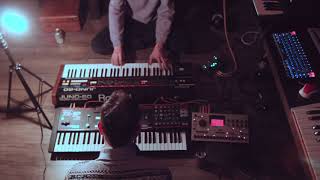 Roland Juno 60 and JX3P ambient electronica [upl. by Dnomar]