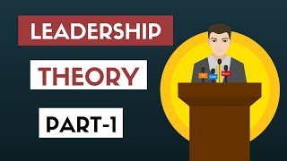 Leadership Theory Part1  Traditional Theories Hindi BCOM MCOM NET SET [upl. by Siloam231]