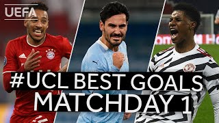 TOLISSO GÜNDOĞAN RASHFORD UCL Best Goals Matchday 1 [upl. by Lawrenson352]