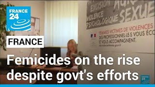 France domestic violence Femicides on the rise despite governments efforts • FRANCE 24 English [upl. by Yduj]