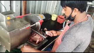 CB01 CHICKEN CUTTING MACHINE  CHICKEN PORTIONING MACHINE VASAI MUMBAI  8421505398 [upl. by Chang]