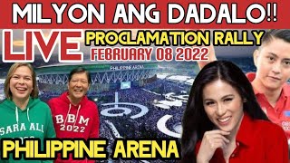 LIVE PHILIPPINE ARENA  BBM SARA PROCLAMATION RALLY [upl. by Col765]