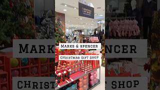 Marks amp Spencer christmas gift shop christmas gifts shorts marksandspencer [upl. by Melgar725]