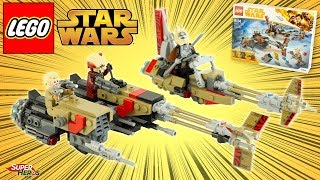 LEGO Star Wars SOLO les Cloud Rider Swoop Bikes 75215 Review Speedbuild français [upl. by Gibbeon]