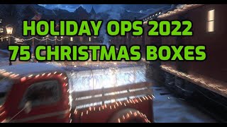 WOT Opening 75 Christmas boxes Holiday Ops 2022 [upl. by Kela167]