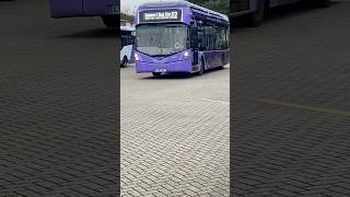 63691  LV24 EYJ  First Solent  Route E2 to Gosport  Fareham Bus Station  30112024 [upl. by Elayne]