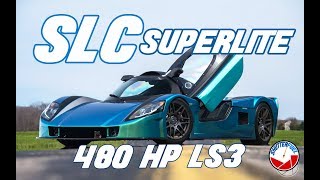 Shutterfuel Feature Petes 480 HP LS3 Powered SLC SUPERLITE Kit Car [upl. by Ludovika884]