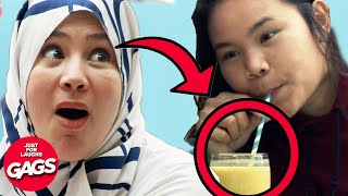 Gut Health Smoothie Prank  Just For Laughs Gags [upl. by Greenlee]